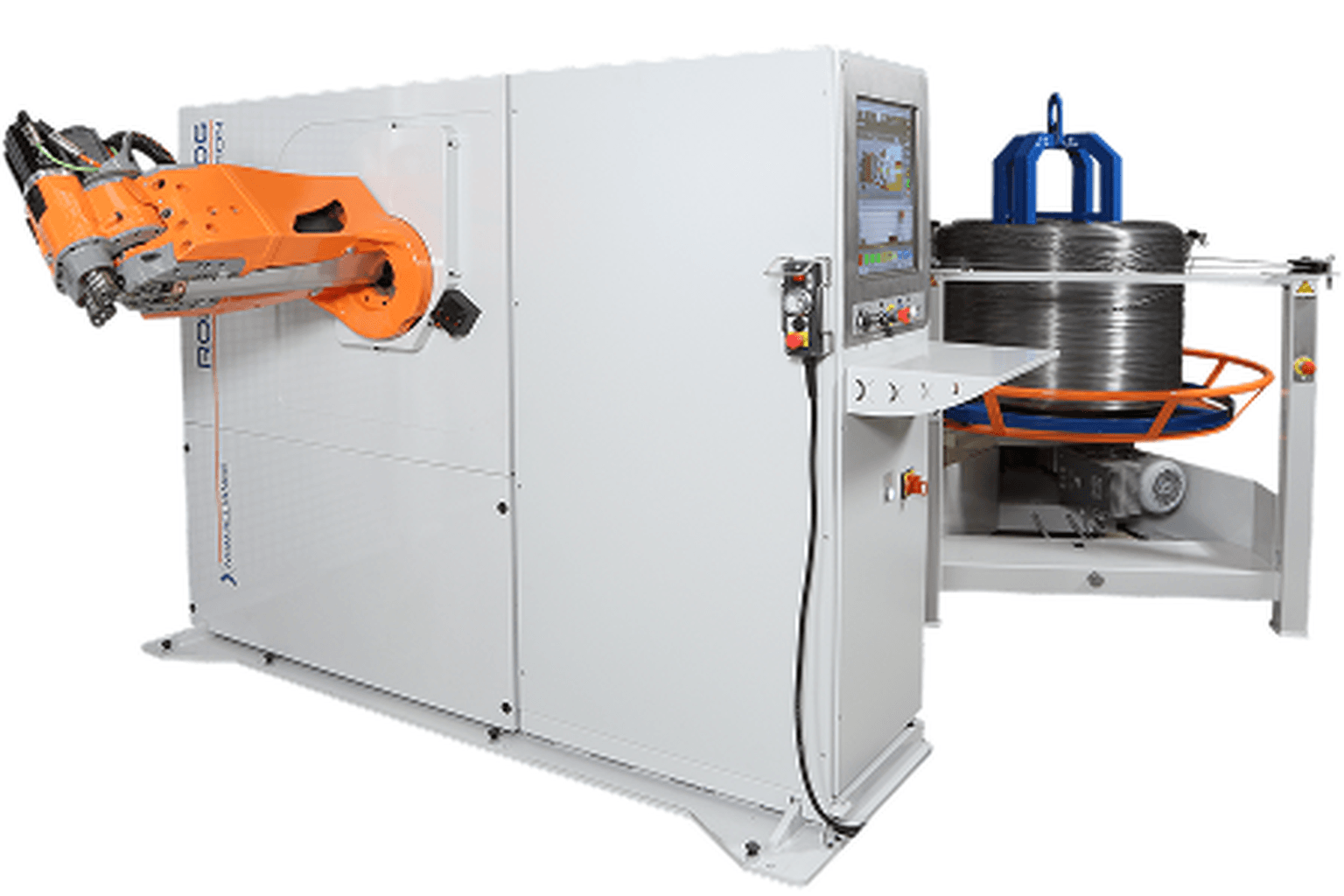 Robomac e-Motion CNC wire bending machine - industrial wire forming equipment