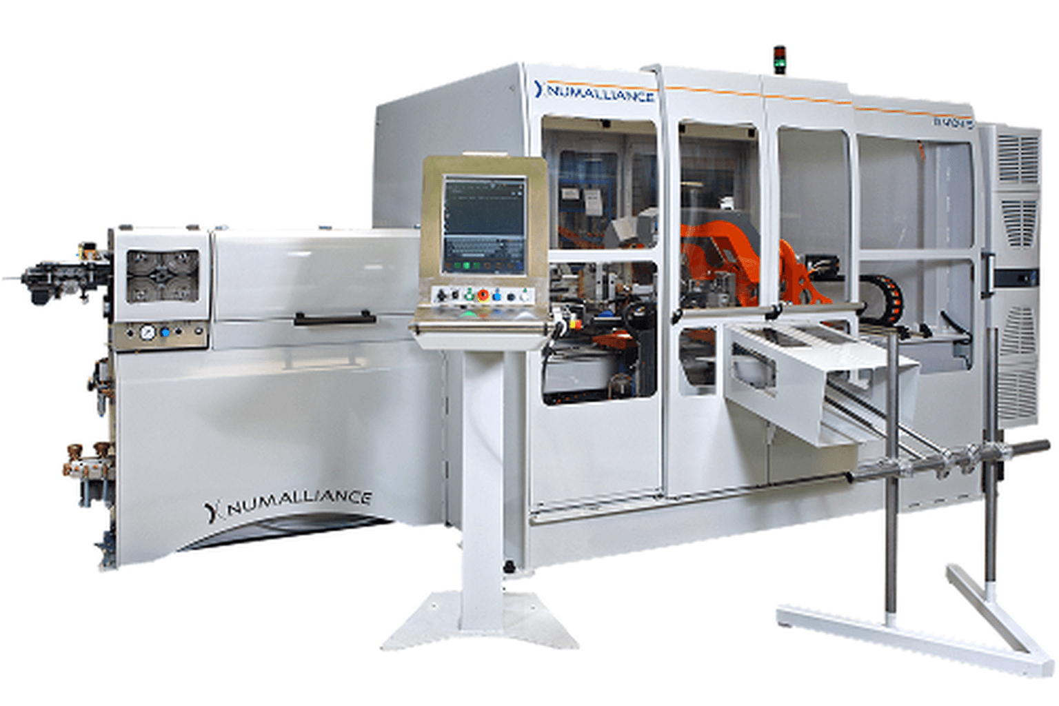 Robomac R4xx CNC wire bending machine - industrial wire forming equipment